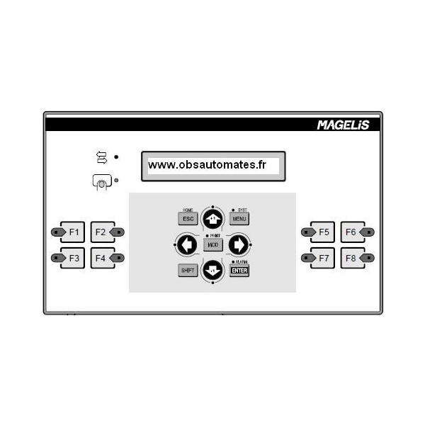 XBTP012010 : Terminal Magelis 24VDC fluorescent